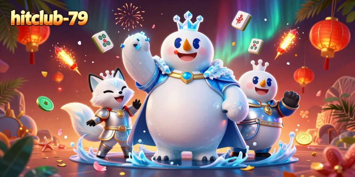 Experience vibrant gaming with hitclub-79 showcasing exhilarating casino action in a stunning illustration.