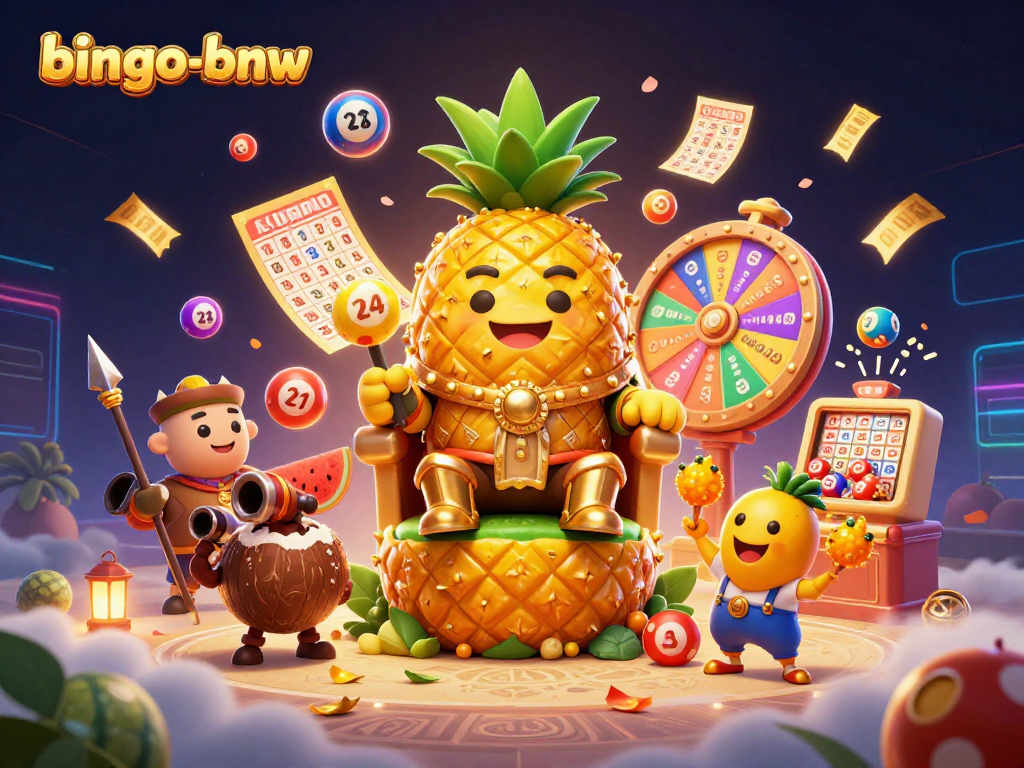 Engage with bingo-bnw through this lively illustration of a carnival-themed bingo scene full of excitement and fun!