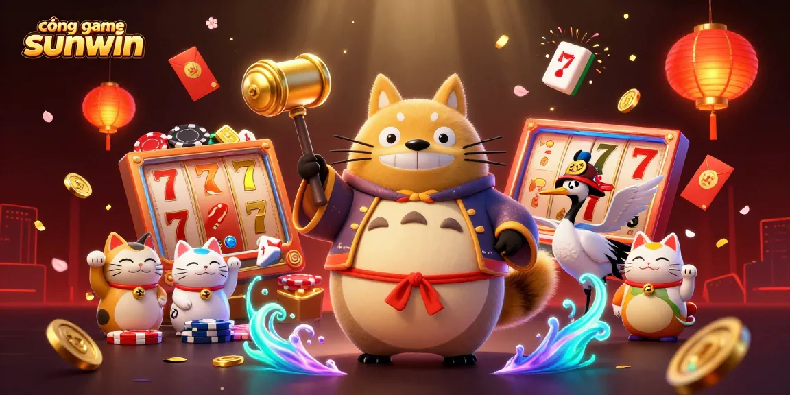 Engage with cổng game sunwin through vibrant casino adventures featuring lucky characters and dynamic game elements.