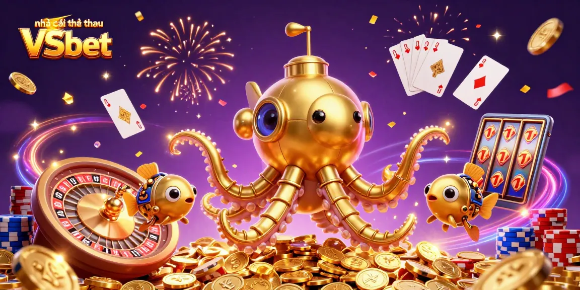 Engage with nhà cái thể thao VSbet by enjoying vibrant casino operations with captivating golden kraken!