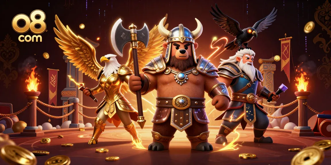 Engage with thrilling challenges at o8 com's online casino featuring fun elements and dynamic characters.