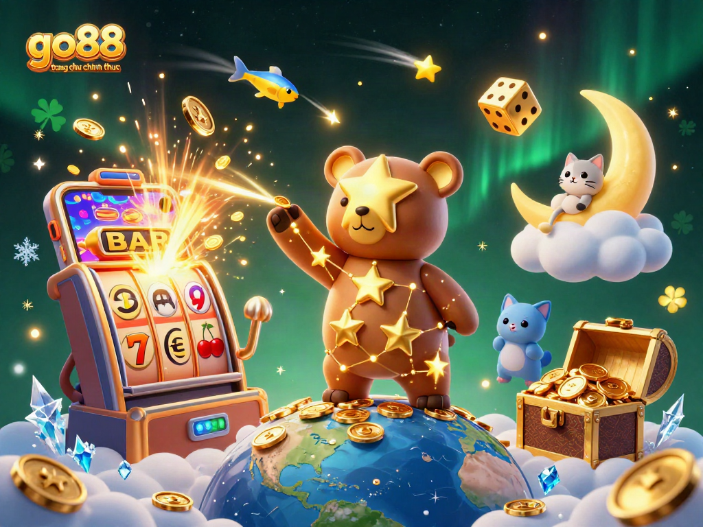 Spin to win at go88 trang chu chinh thuc with a cosmic jackpot adventure and gaming excitement