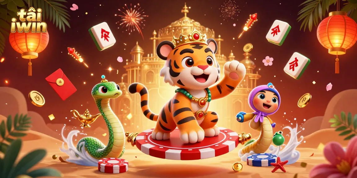 Engage with the vibrant world of tải iwin featuring an Arabian-themed casino illustration.